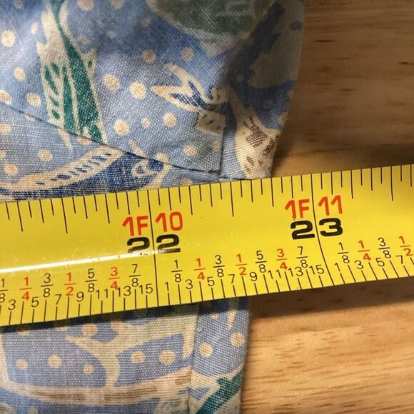 EUC Mens‎ Kahala Hawaiian Fishing Print Button Down - Medium - Picture 7 of 8